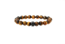 Load image into Gallery viewer, Tiger Eye Bracelet for men