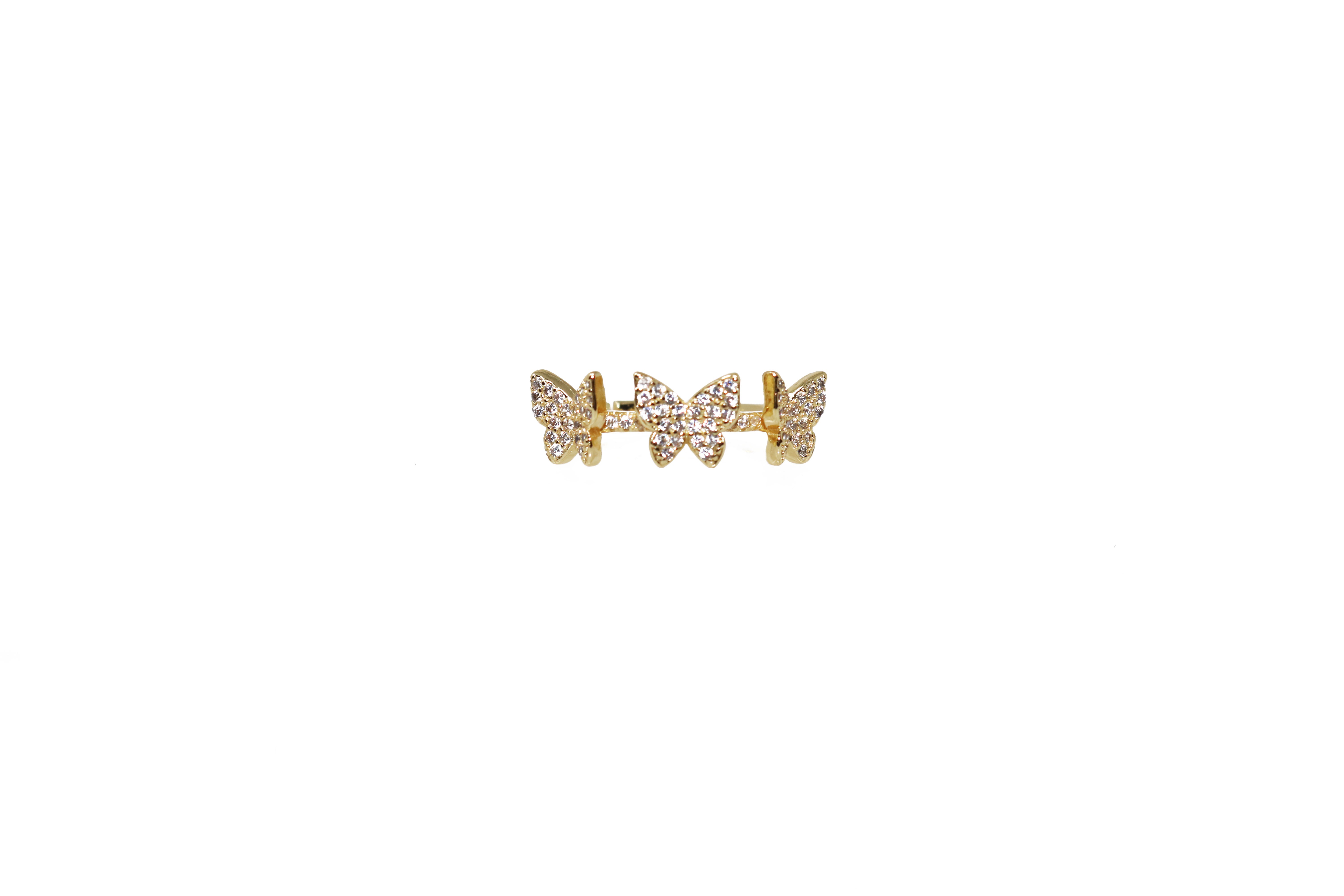 14k Pave Butterfly 14k Pave Butterfly