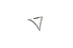 Silver Diamond Ring for Women