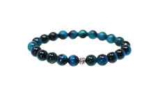 Load image into Gallery viewer, Blue Beaded Bracelet