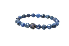 Load image into Gallery viewer, Lapis Bead Bracelet