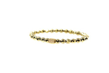 Load image into Gallery viewer, Gold Beaded Bracelet
