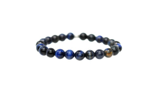 Blue Tigers Eye Beads 