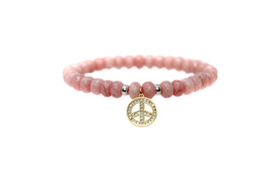 Symbol of peace bracelet