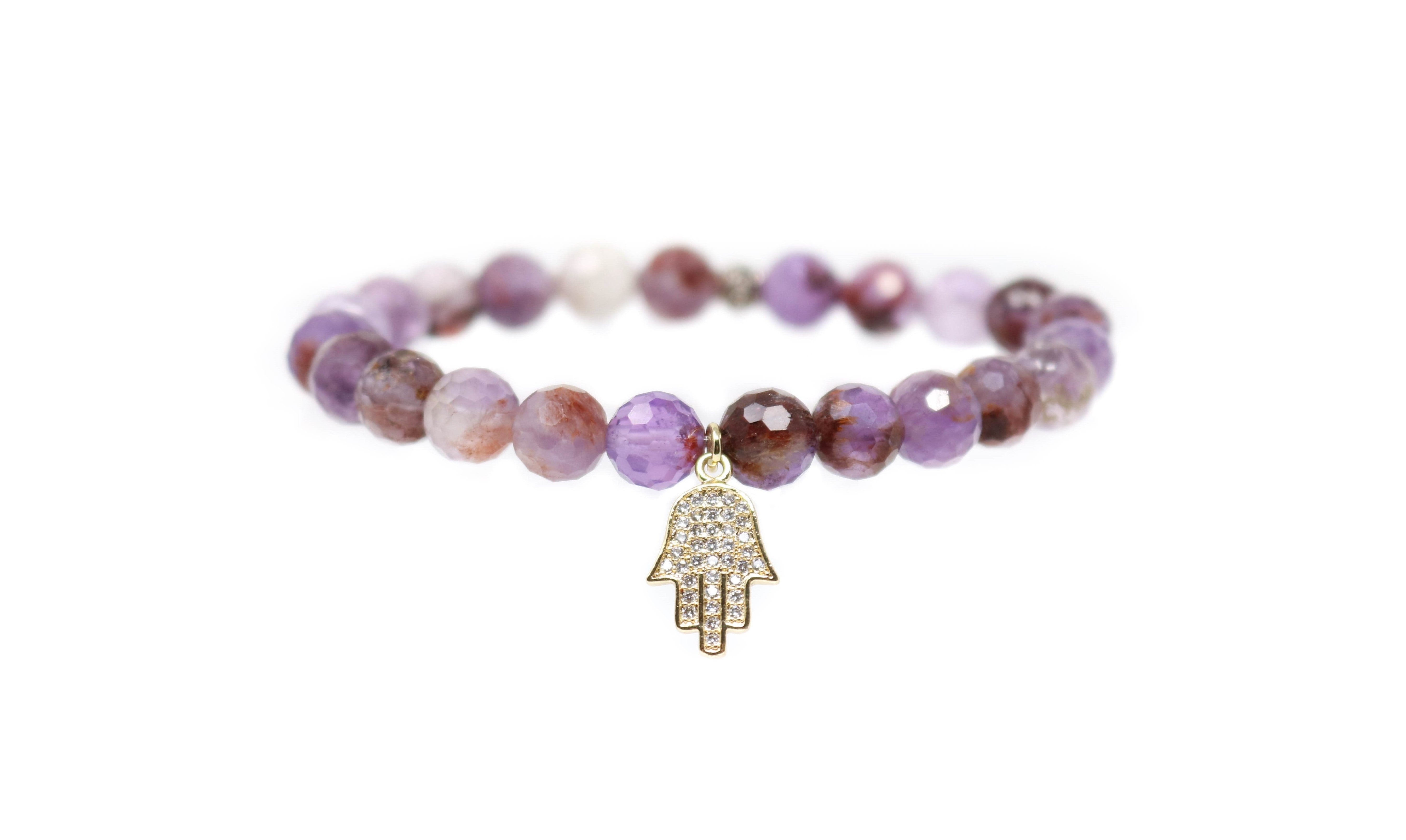 Amethyst Harma Amethyst Gold Harma Bracelet