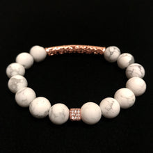 Load image into Gallery viewer, Rose Gold Beaded Bracelet