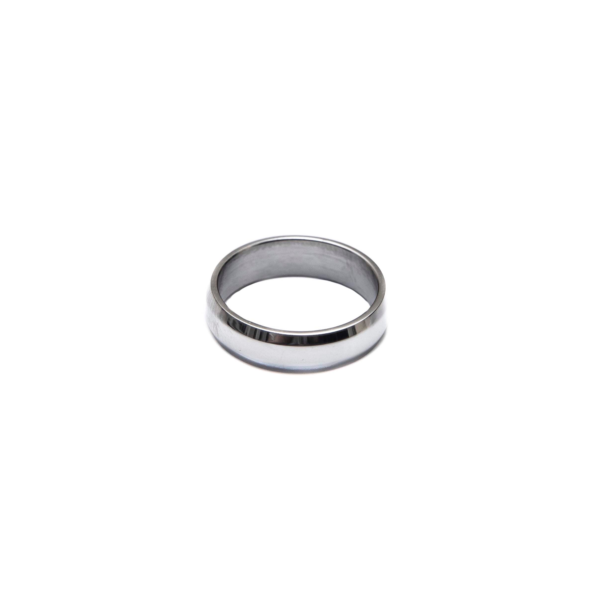 Classic Silver Silver Mens Ring