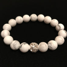 Load image into Gallery viewer, White Beaded Bracelet
