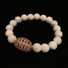 Load image into Gallery viewer, Rose Gold Howlite