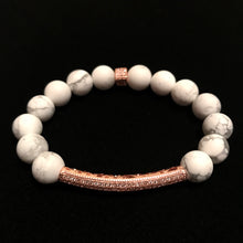 Load image into Gallery viewer, Rose Gold Beaded Bracelet