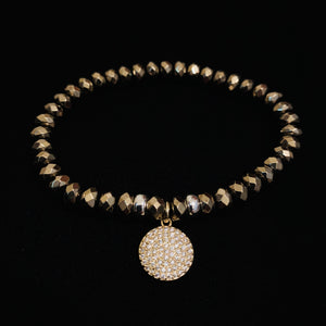 Gold Beaded Bracelet