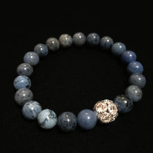 Load image into Gallery viewer, Lapis Beaded Bracelet