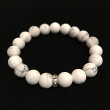 Load image into Gallery viewer, Howlite Beaded bracelet