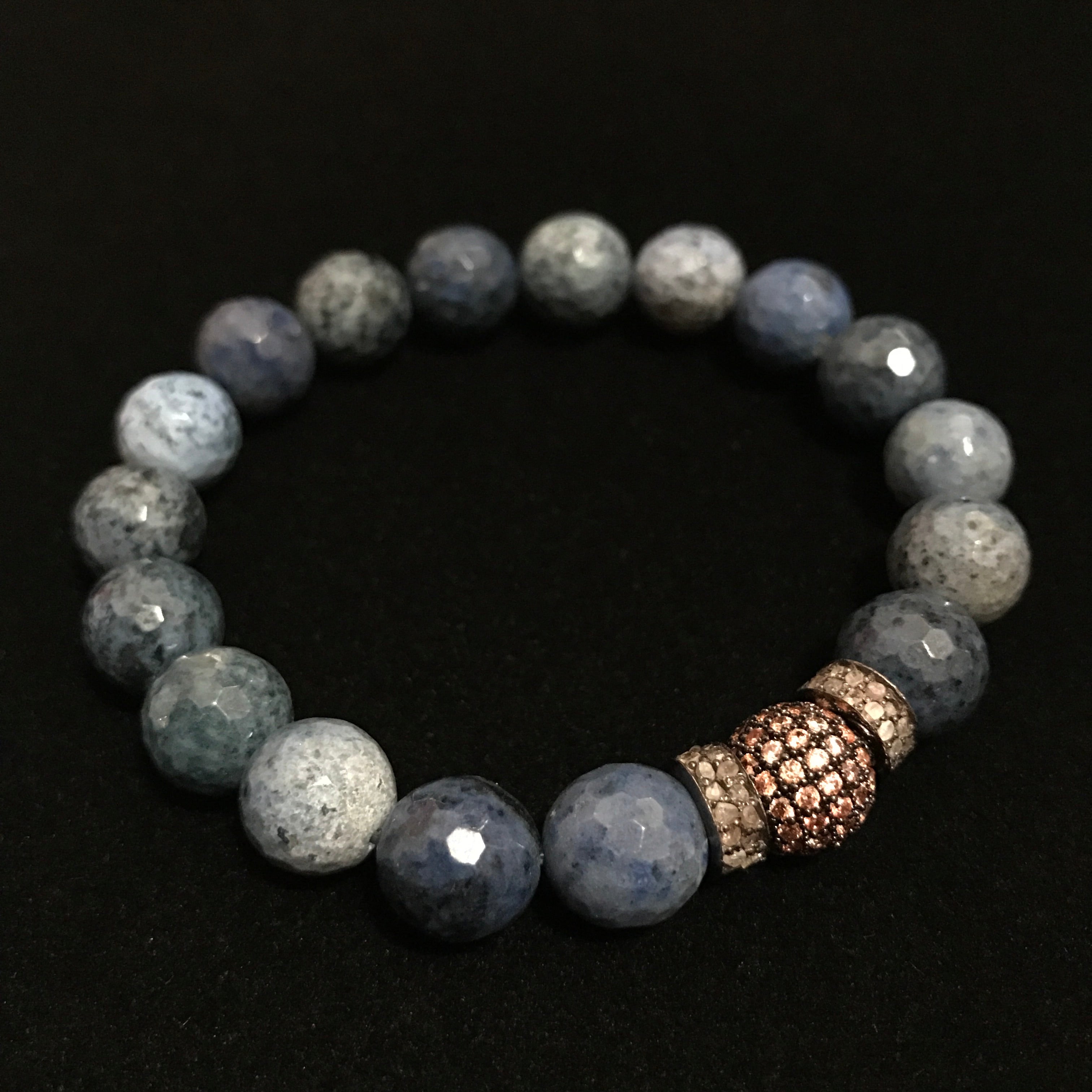 Blue Canary Blue beads