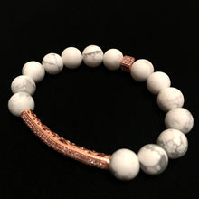 Load image into Gallery viewer, Rose Gold Beaded Bracelet